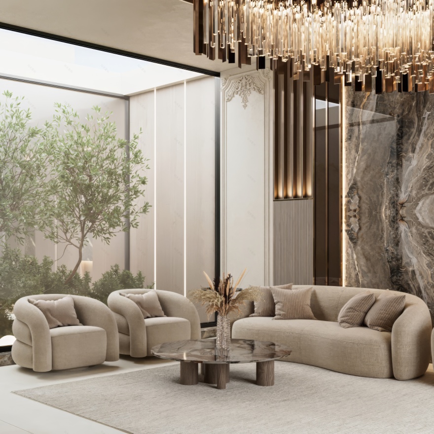 现代议会厅与餐厅设计-6