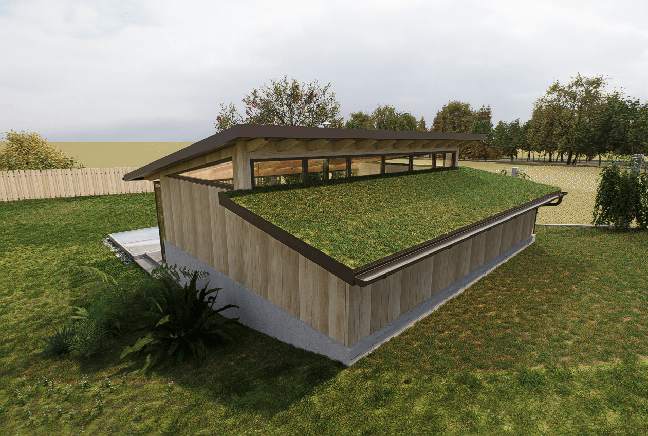 40 m² Relax House | Minimal Wooden Retreat-11