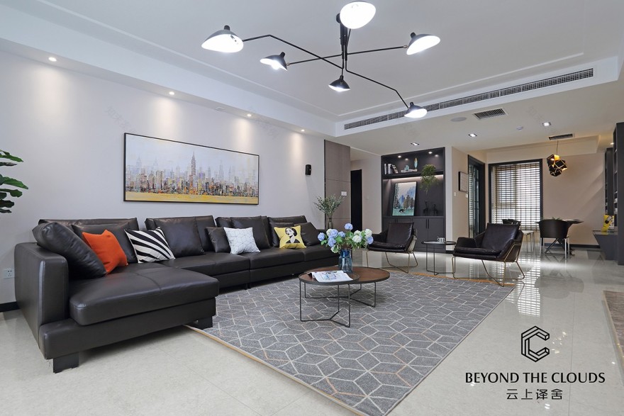 平层丨170㎡现代住宅 云上译舍-15