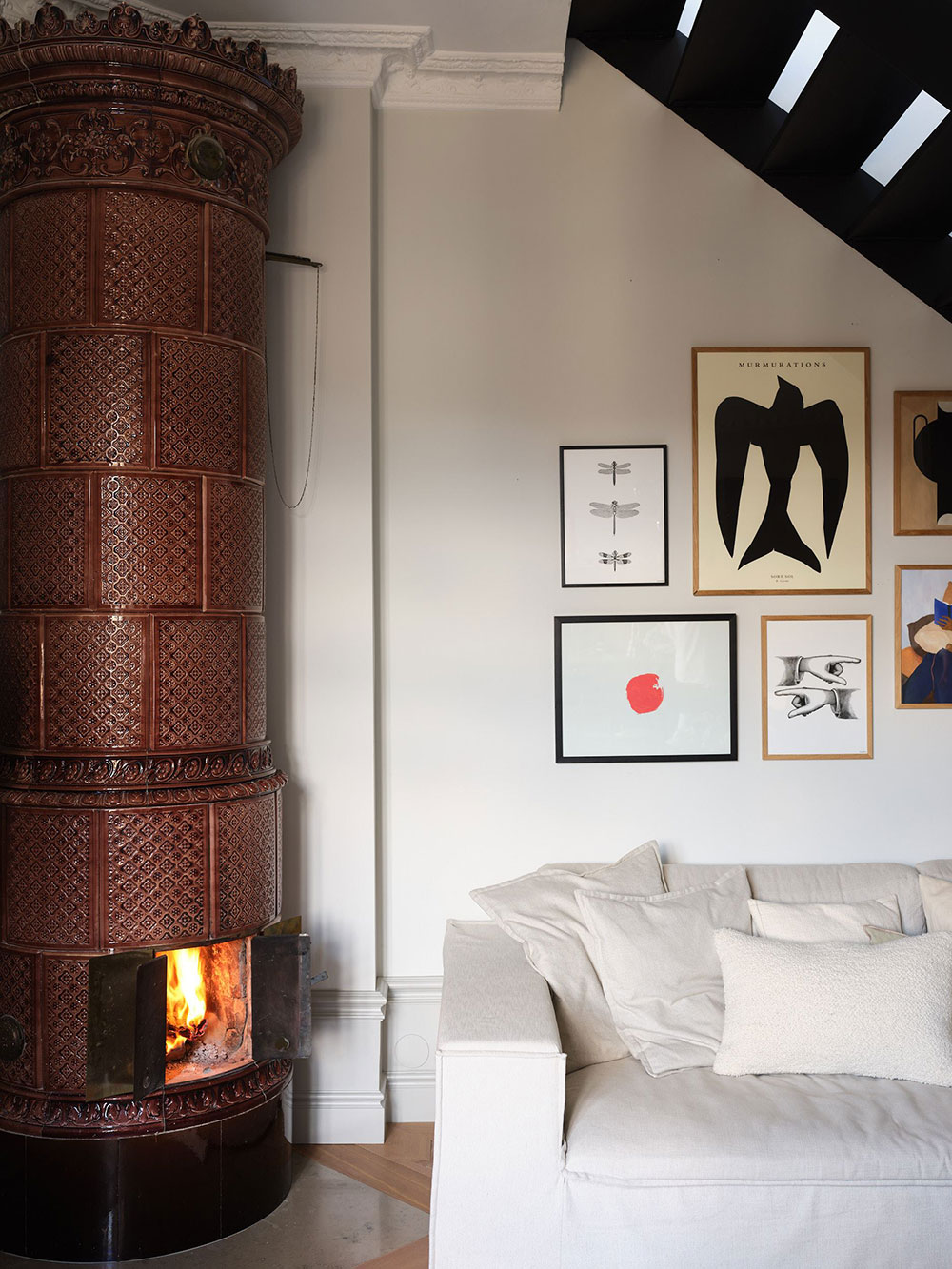 斯德哥尔摩独特阁楼公寓 | 乡村风格与现代设计完美结合-2