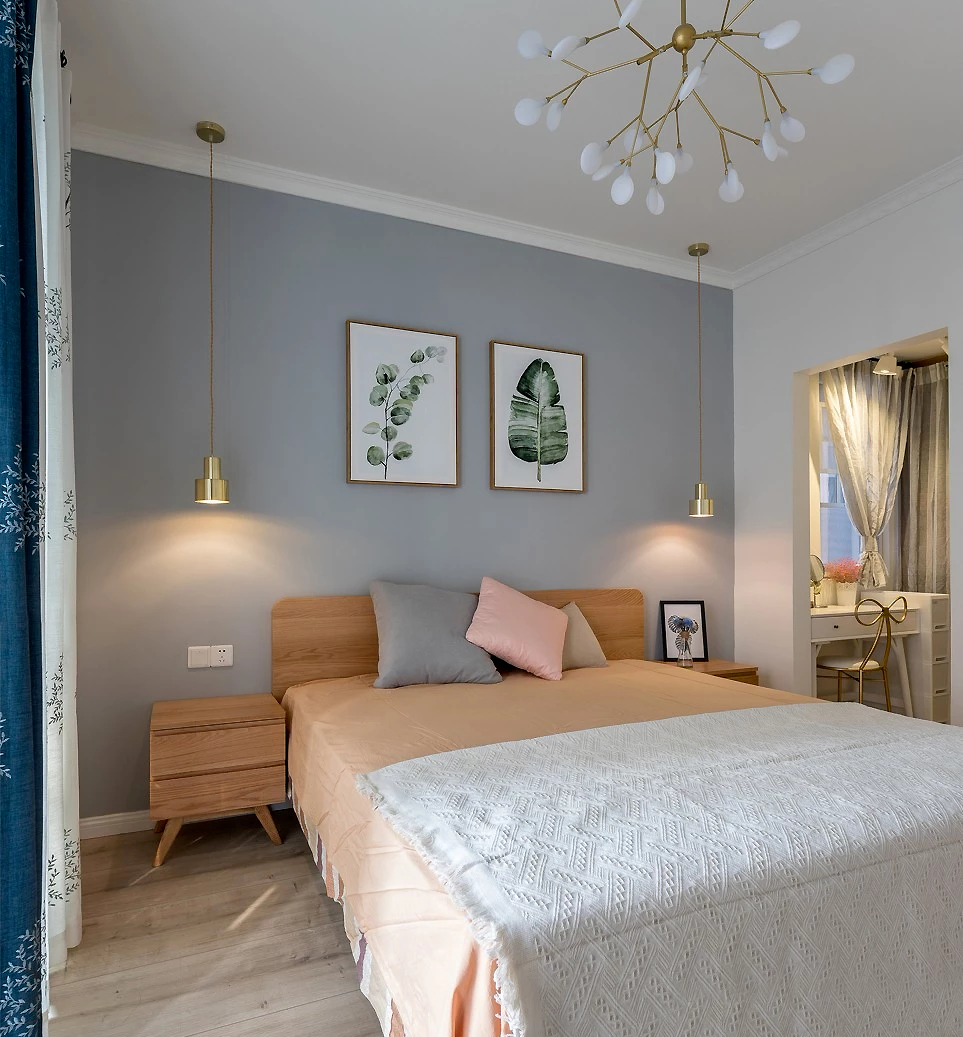 115㎡北欧风三居室,清爽感十足-48