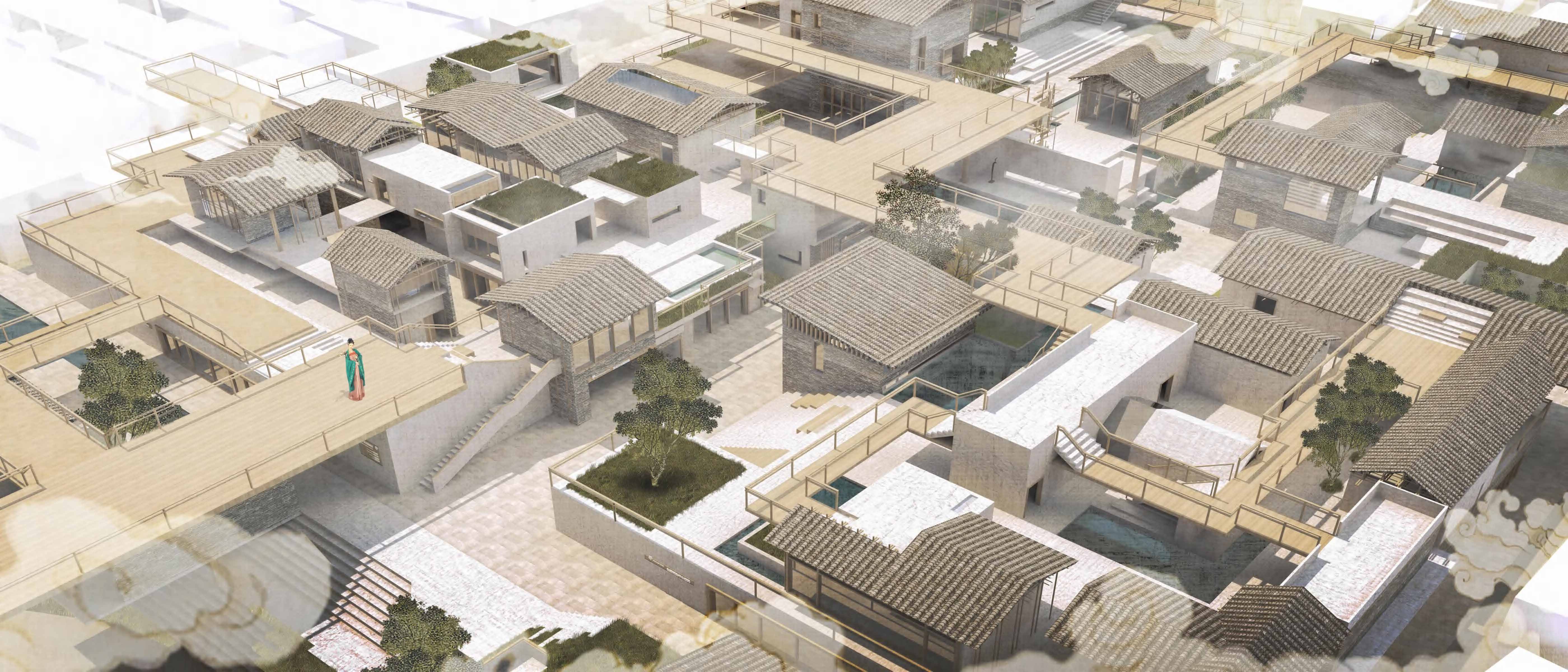 水边村的花席世界——乡村记忆的延续与景观建筑修复-28