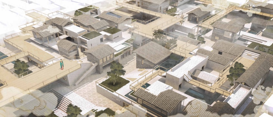 水边村的花席世界——乡村记忆的延续与景观建筑修复-28