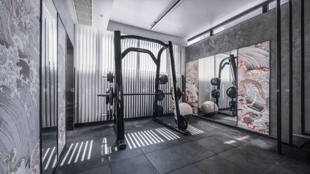 红杉创意设计 | 西安 360㎡现代家居，巧妙融合多种文化元素-97