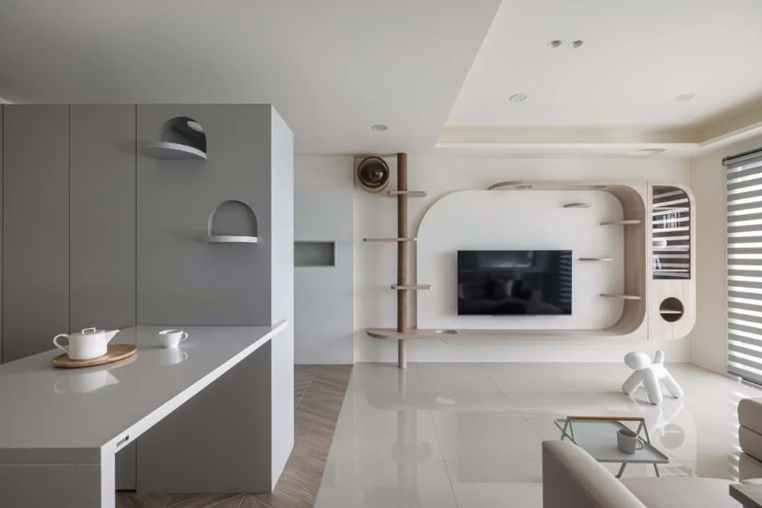 120㎡猫奴的家，温润自由的开心乐园！-0