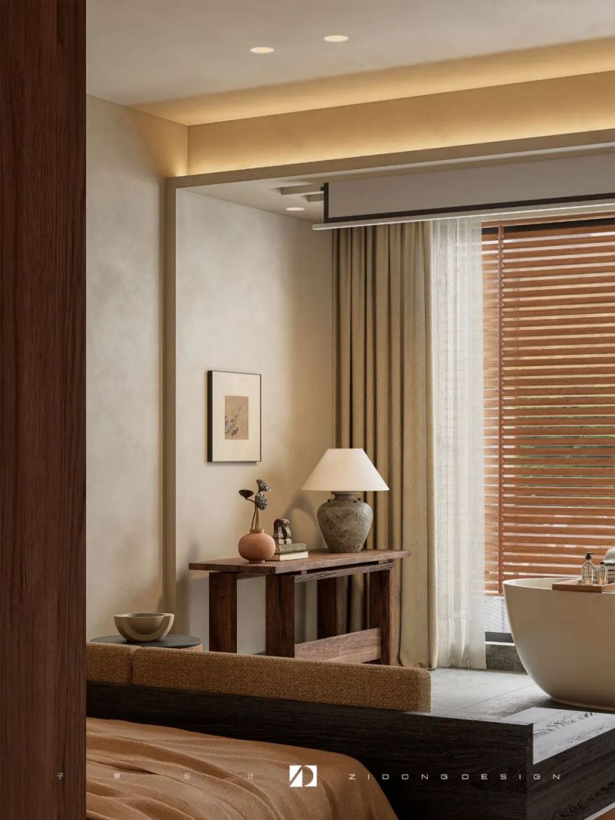 民宿项目:在原木与光影间寻“闲”意丨中国舟山丨子東设计事务所-53