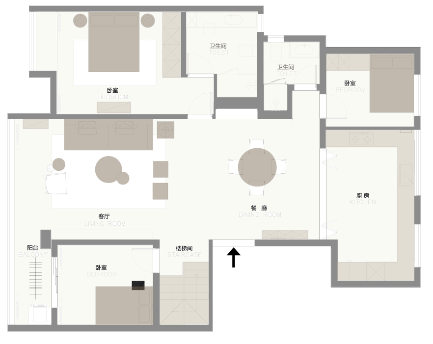 山东潍坊216㎡《生活序曲 》丨中国潍坊丨壹米设计-51