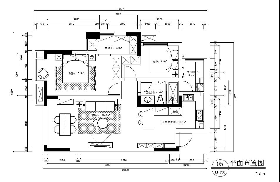 现代美式・古典与潮流,国奥村 77㎡舒适生活空间丨素朴设计.朱虹,素朴肆月软装.大王-11