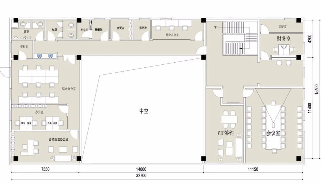 德信未来之翼售楼处 | 现代与古典的宁静奢华融合-56