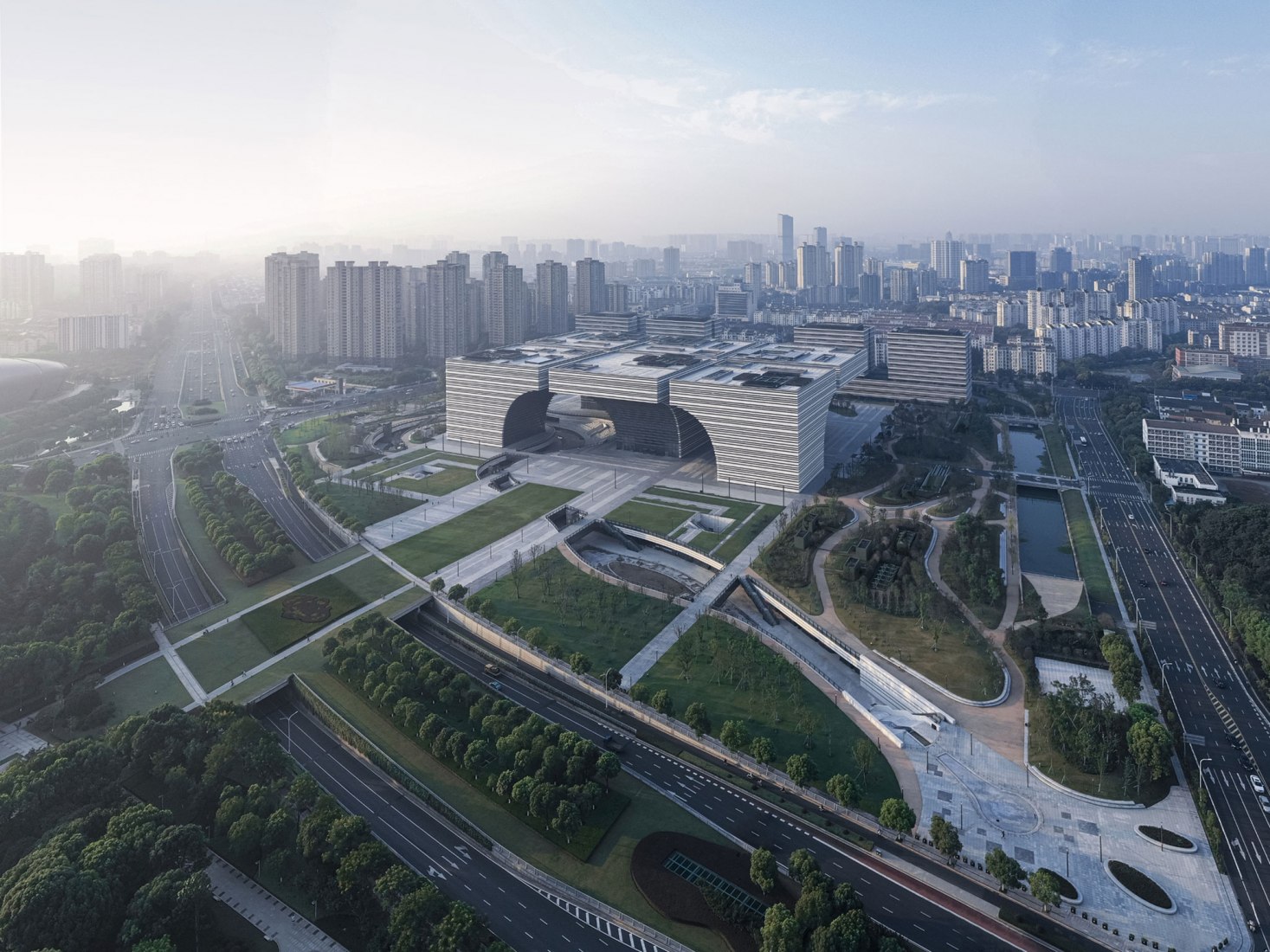 常州文化广场丨中国常州丨gmp Architekten,ICDA-22