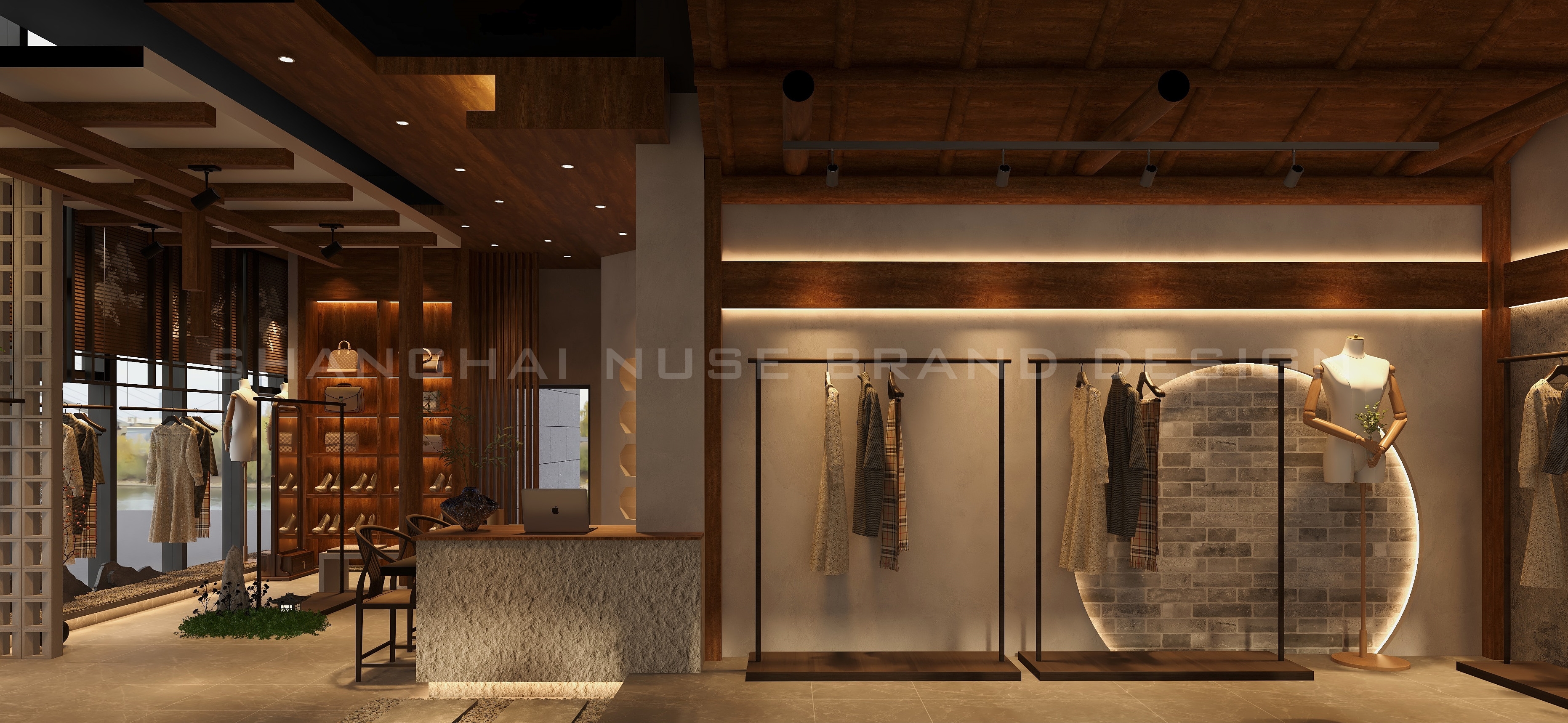 不搞套路搞腔调！新中式服装店把"东方高级感"玩明白了-5