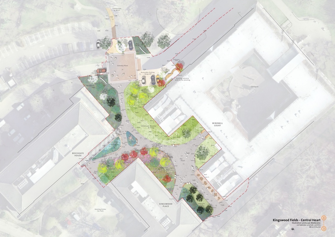 绿色之心的现代景观设计丨BD landscape architects-3