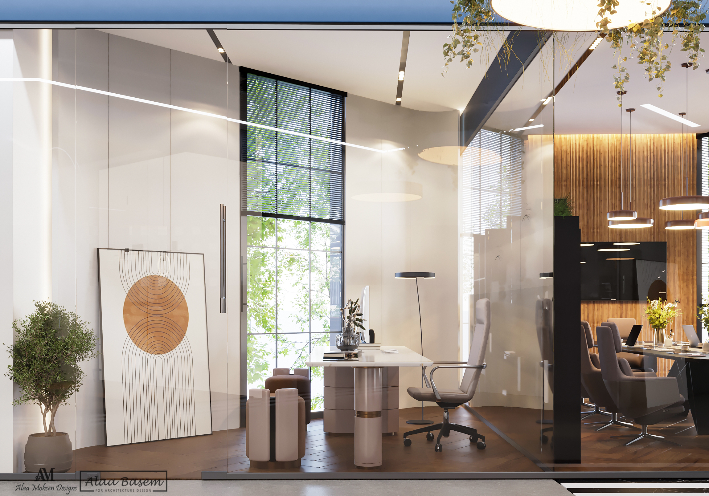 Workspace &lounge design(offices)-8