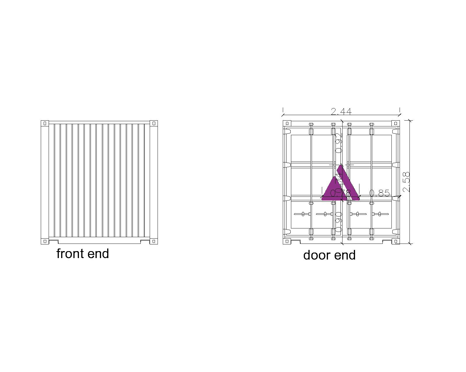 TRIANGLE CAFE CONTAINER（三角形咖啡馆集装箱）-10