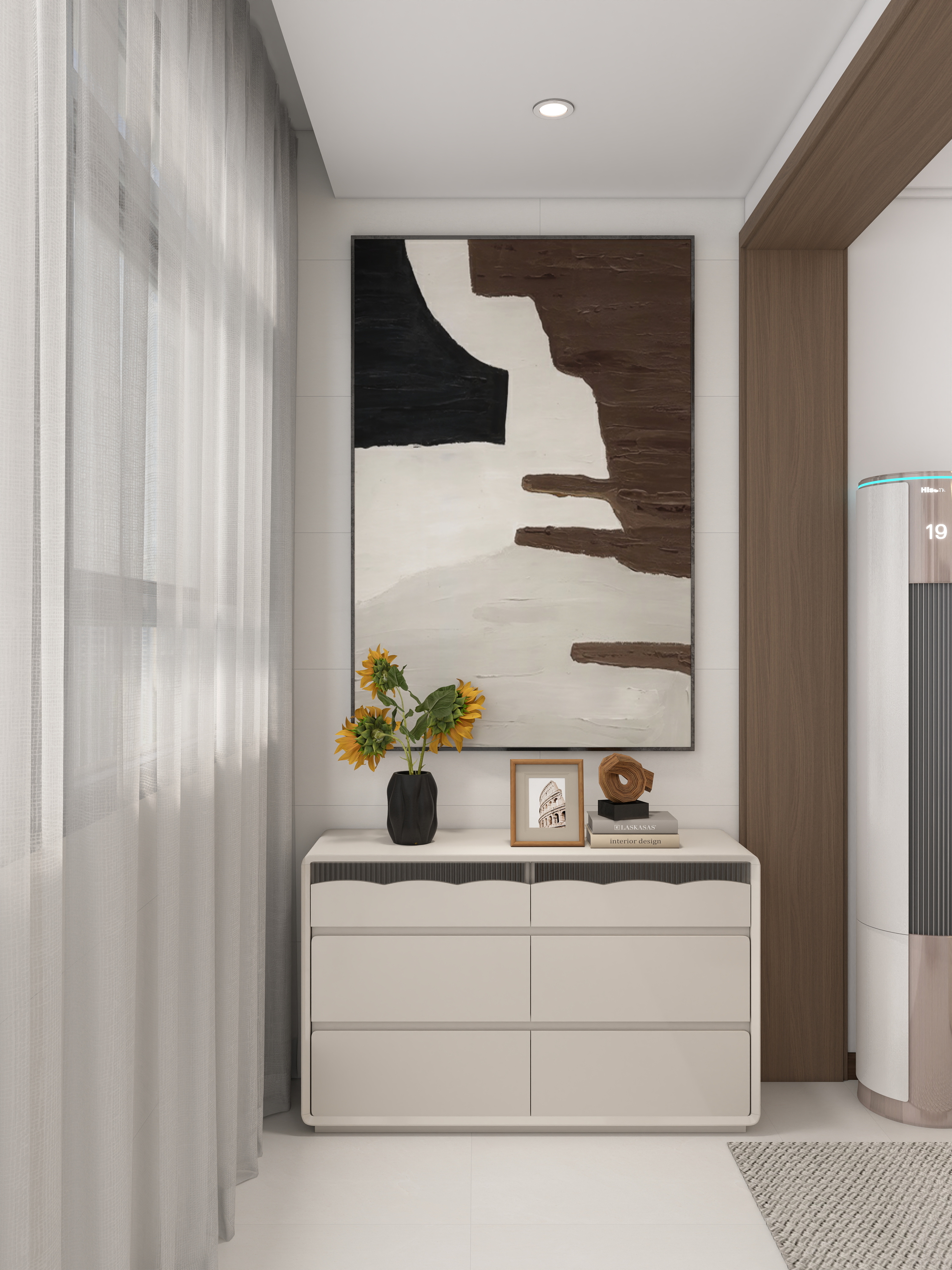 现代风格：温馨的家（木色+象牙白）-11