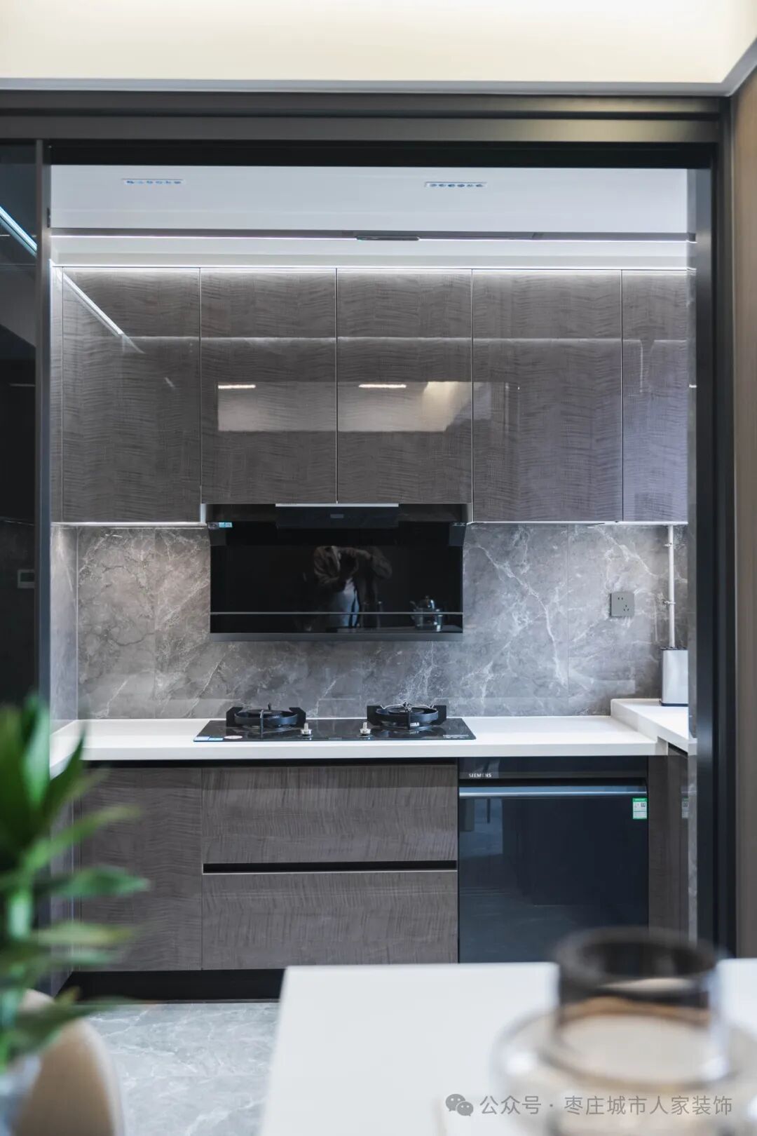 【完工实景】瑞嘉容园120㎡意式轻奢，00后的婚房究竟长什么样？-23