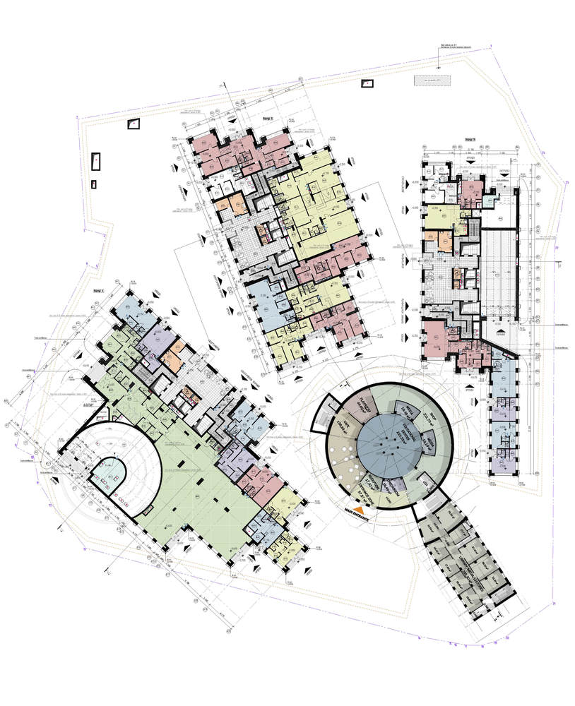 莫斯科先锋建筑群——Presnya City 住宅综合体-52