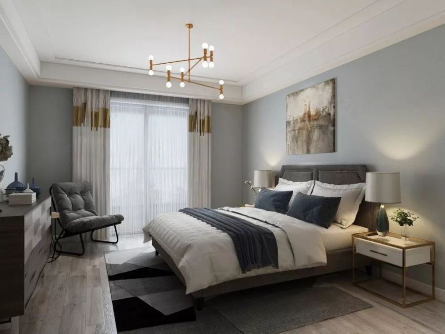 龙湖听蓝湾 144m²混搭复式,复古与现代的完美交融-62