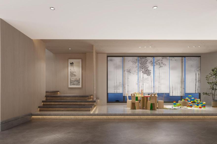 实用与美观兼具的餐厅设计典范-14