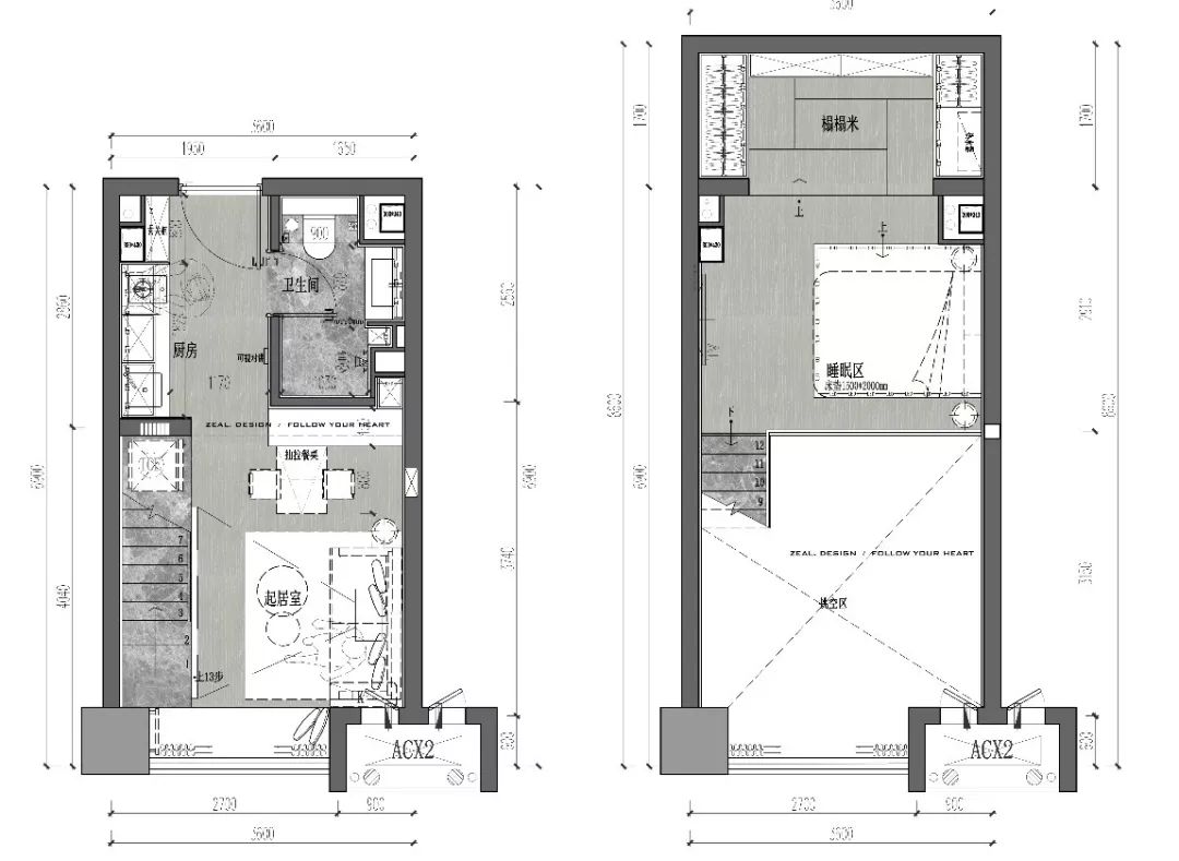 208th LOFT 倾听内心空间设计-6