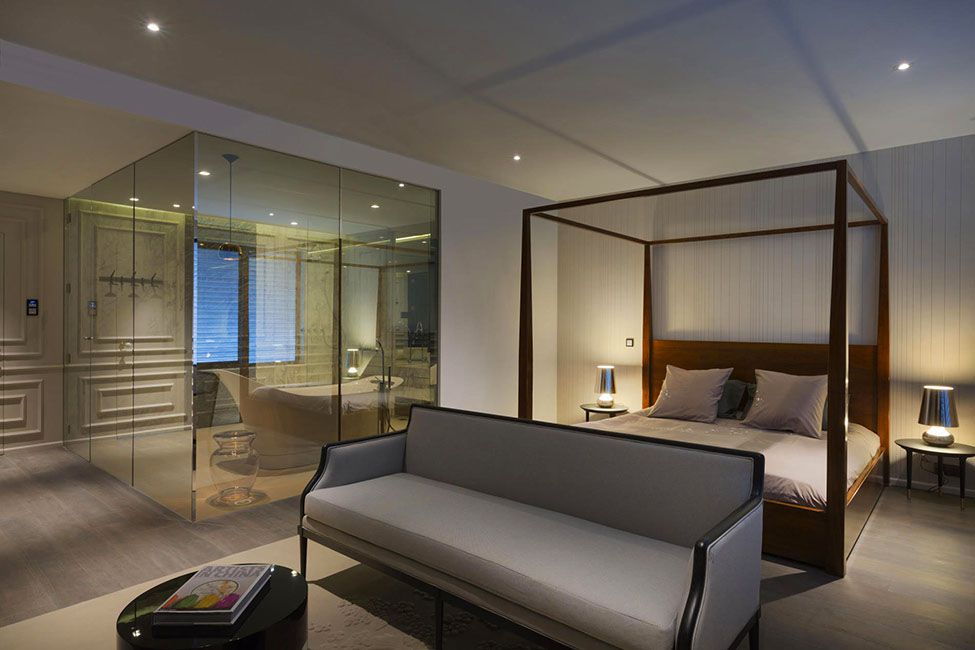 上海蓝色顶层复式公寓  Dariel Studio-15