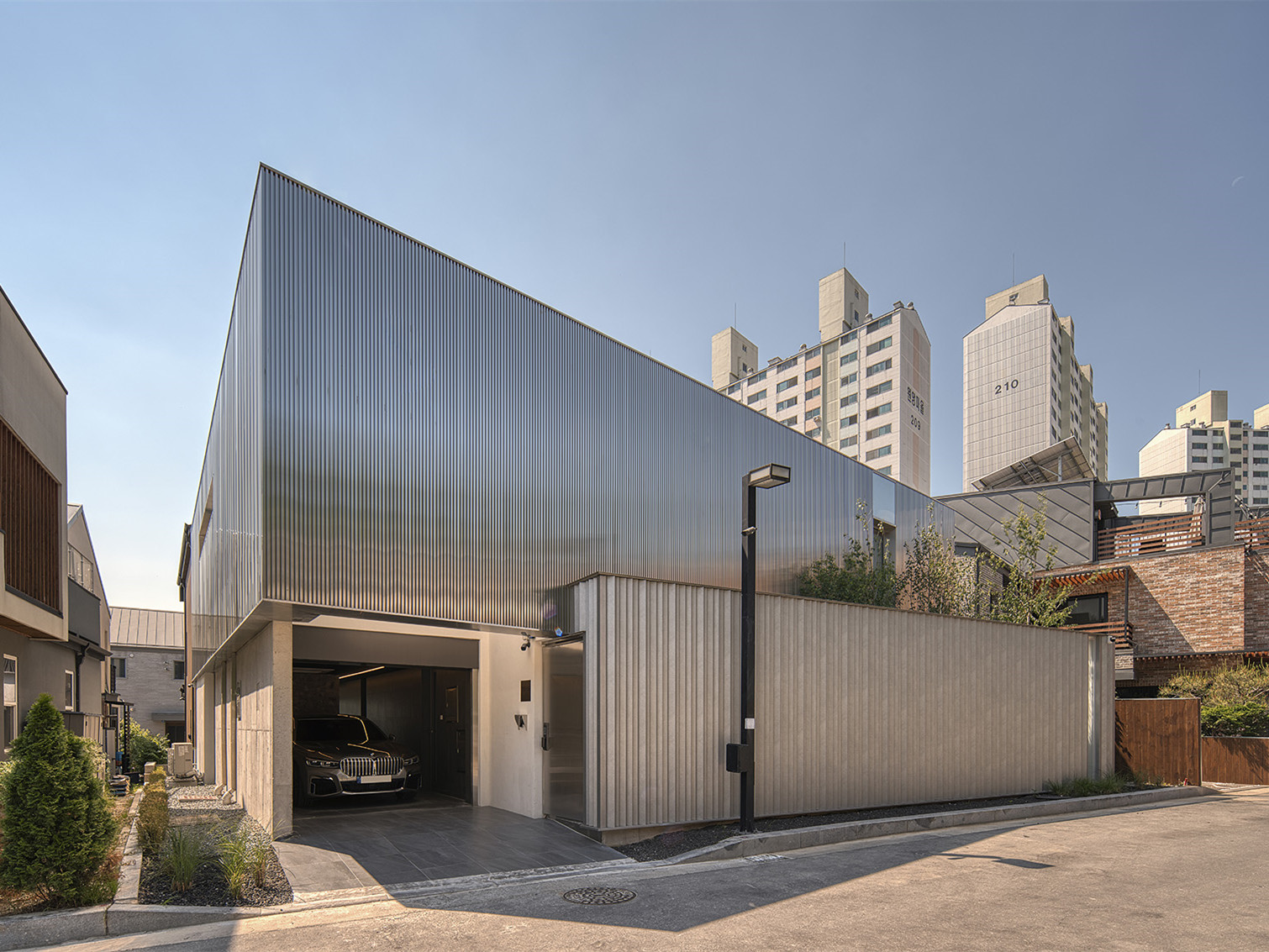 韩国金属立面住宅丨Archirie-3