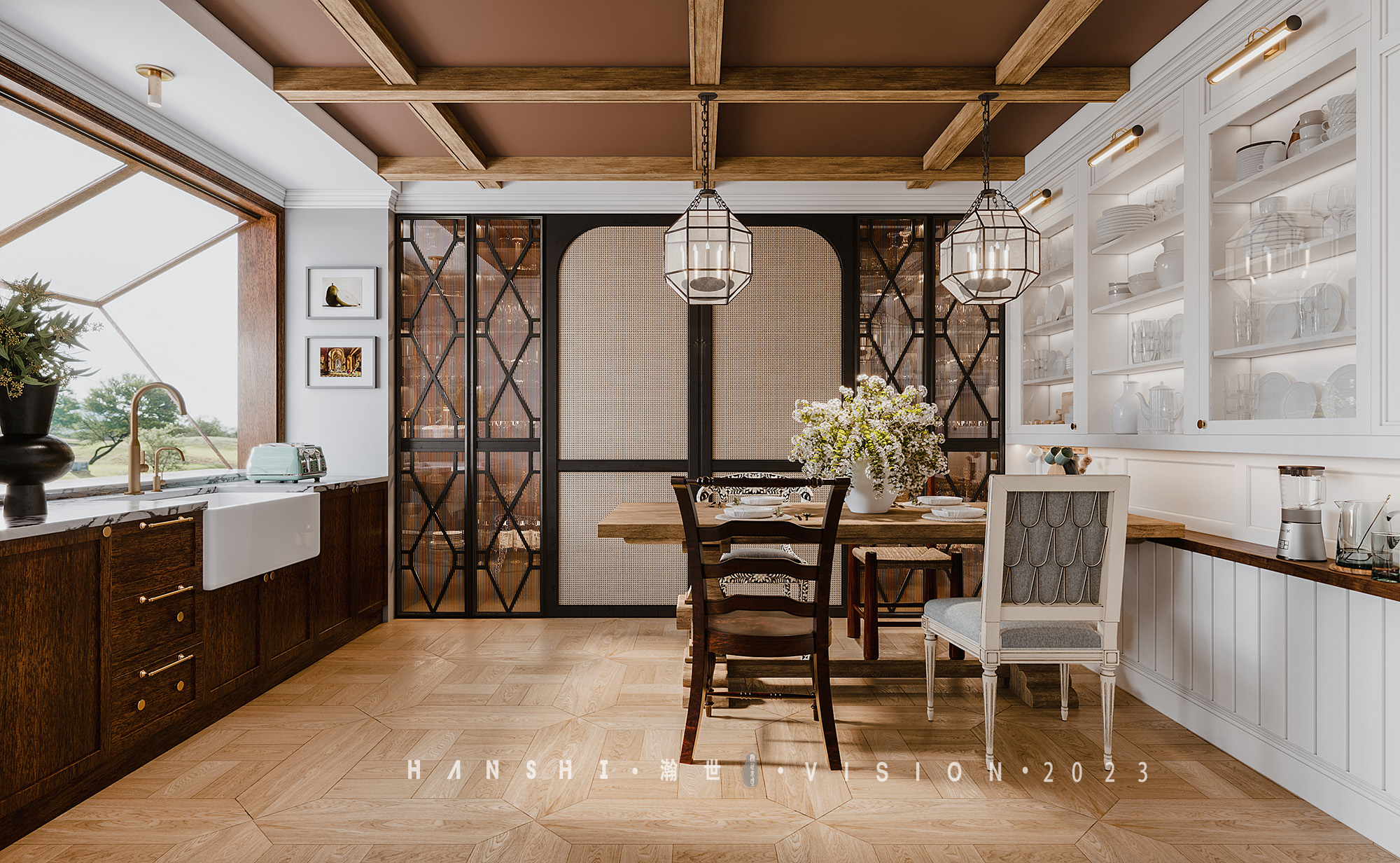 美式休闲家装一瀚世表现-4