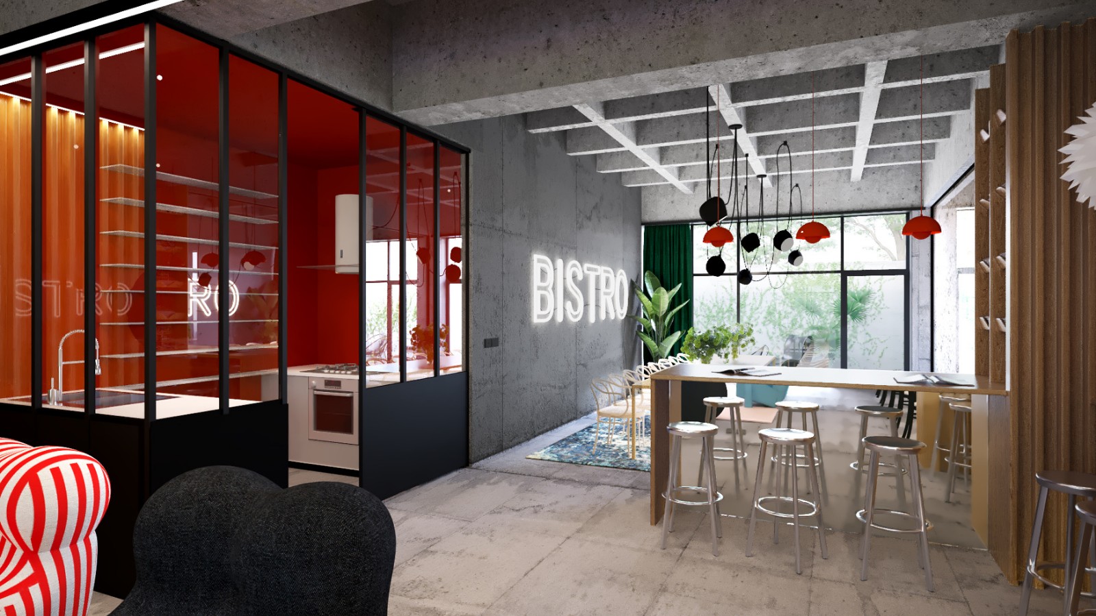 国外时尚学生宿舍公区  Bogdan Ciocodeica-10