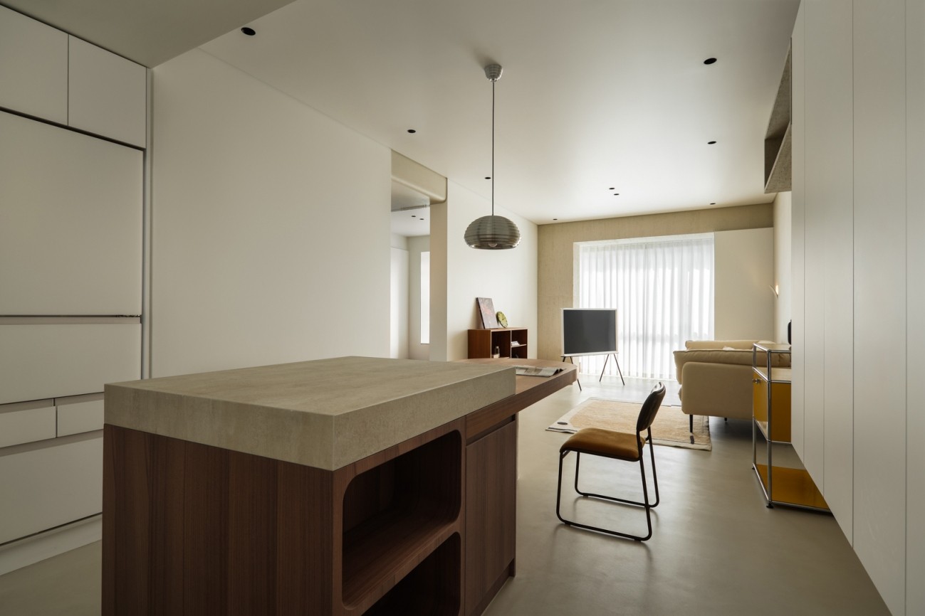 85㎡魔都独居男孩的简,明,暖丨中国上海丨木梵设计-9