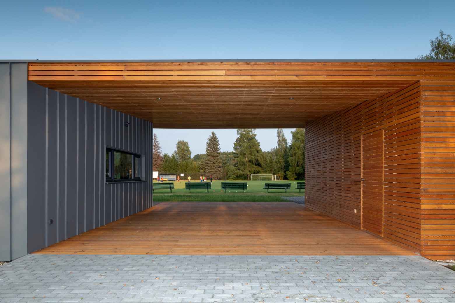 TJ Vlčovice 足球运动员俱乐部会所改造丨Kamil Mrva Architects,s.r.o.-19