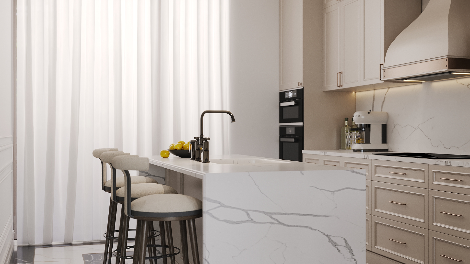 现代轻奢平层-10