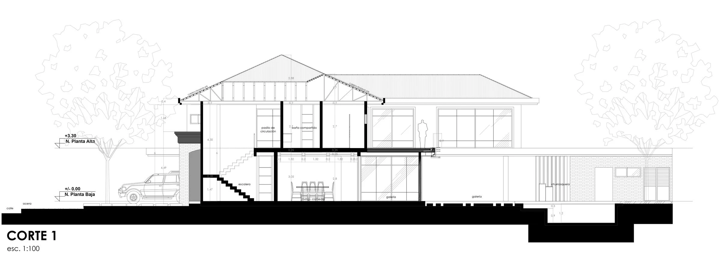 森内斯宅邸丨BoliviaSanta Cruz丨Chain Studio Arquitectos-16