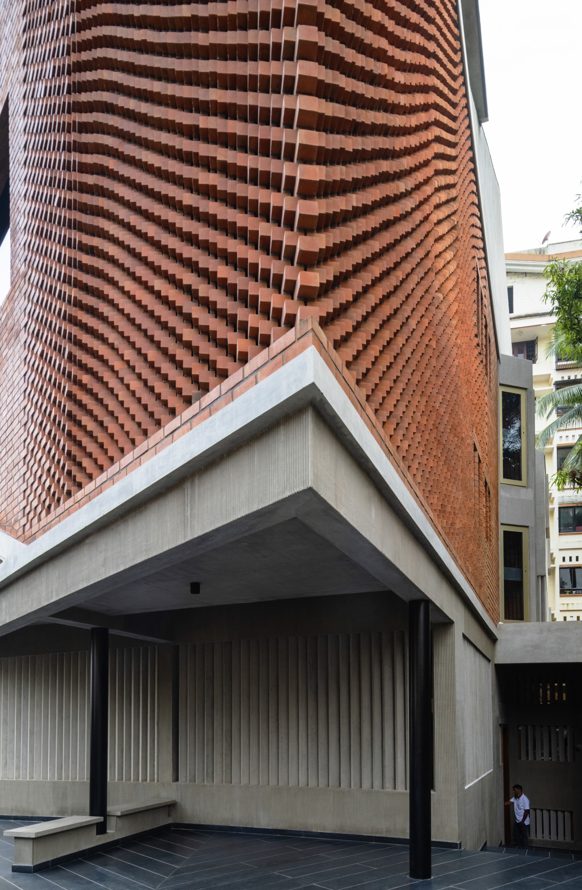 砖房丨印度丨The Purple Ink Studio-49