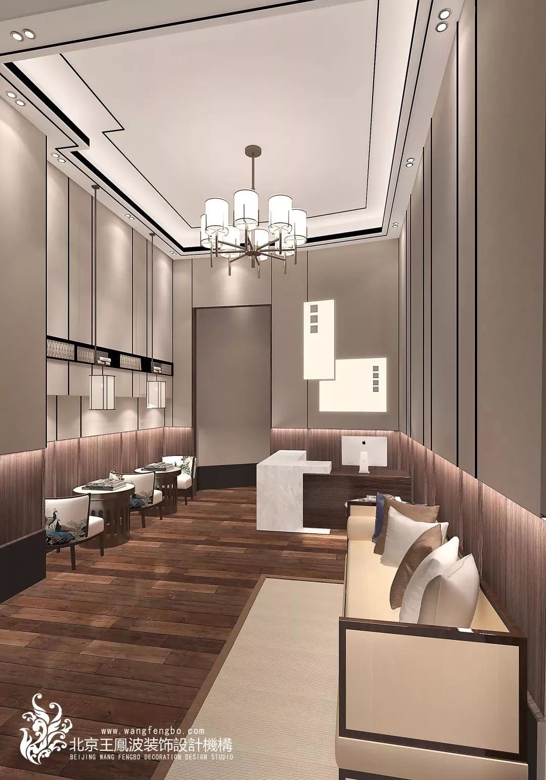 新中式牙科诊所,诠释优雅与温馨-2