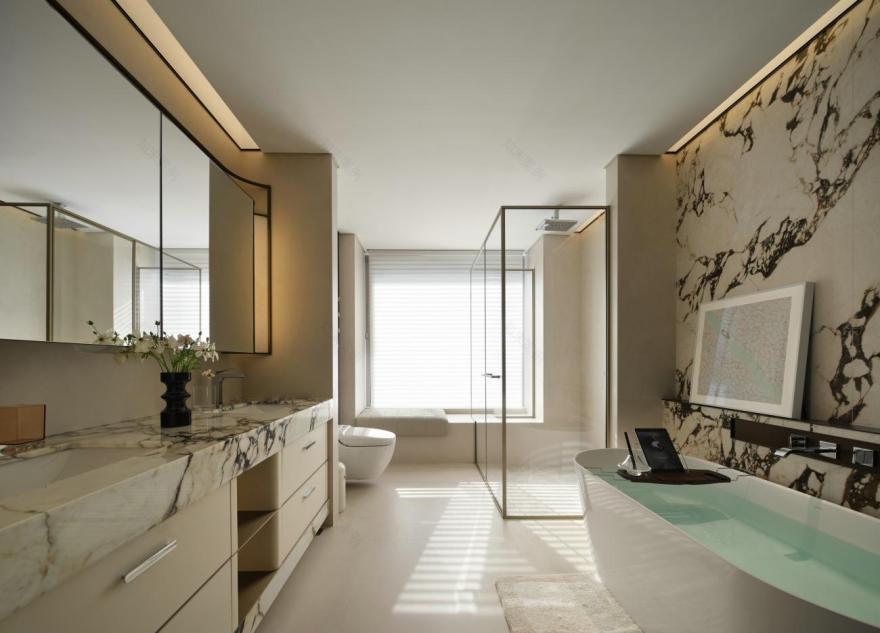 中宁府·绿洲298㎡精装大平层丨中国南京丨观享际SKH室内设计-58