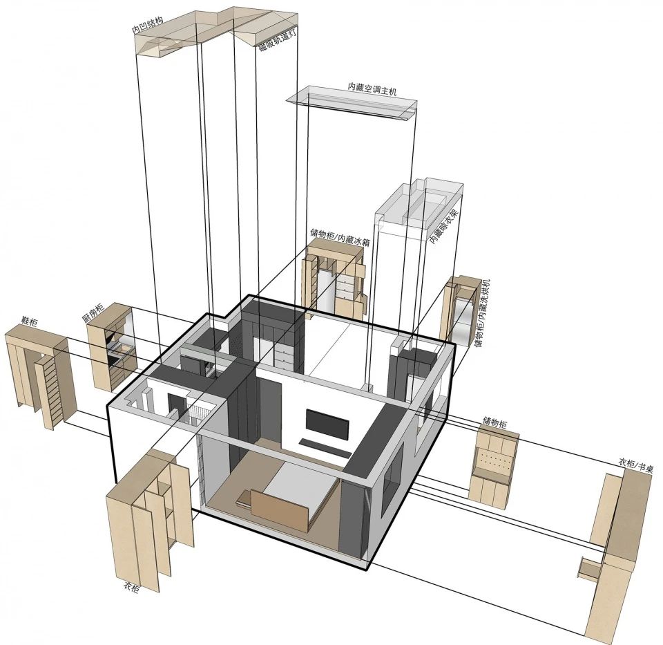 Matt 的住宅一人居丨中国上海丨弹性工作室-18