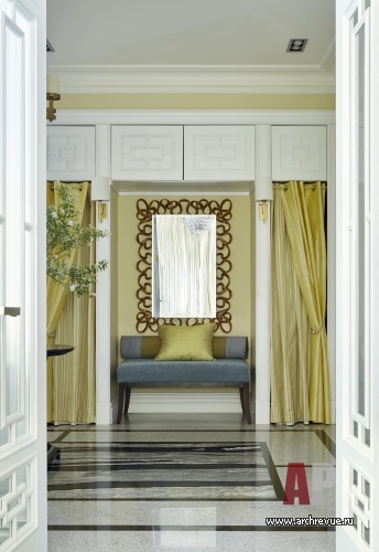 莫斯科 Патриарших прудах带阁楼的两层公寓设计丨俄罗斯莫斯科丨Зольтманн Инна-40