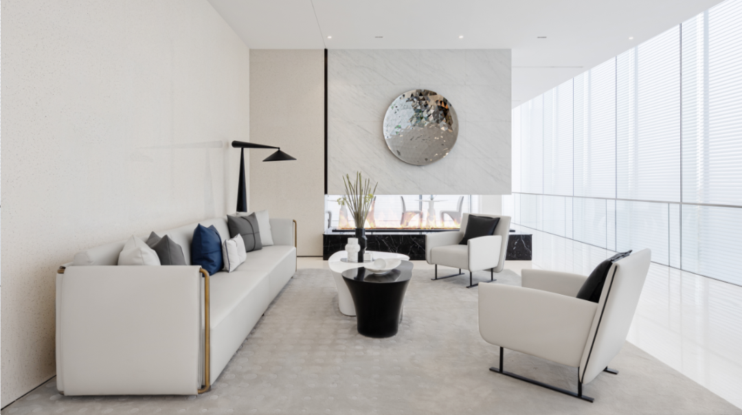 华润置地大连湾售楼处丨中国辽宁丨万景百年室内设计-48