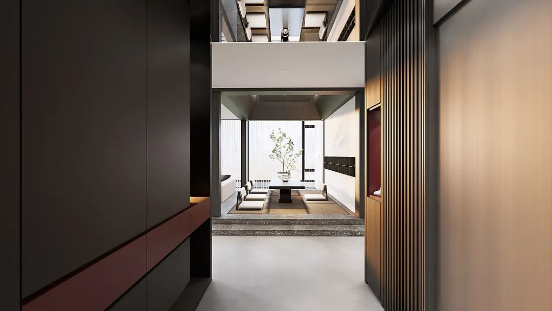 和樾府·岑寂与热烈丨中国广州丨广州简美设计-7