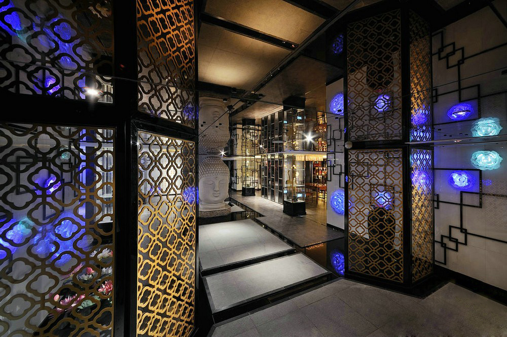 中式--禅意风格铭豪茶式效果图-0