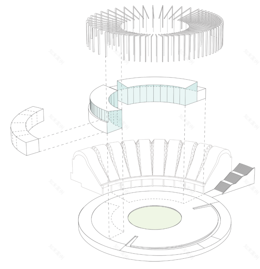 悉尼皇家植物园“花萼”建筑丨澳大利亚悉尼丨PTW Architects-45