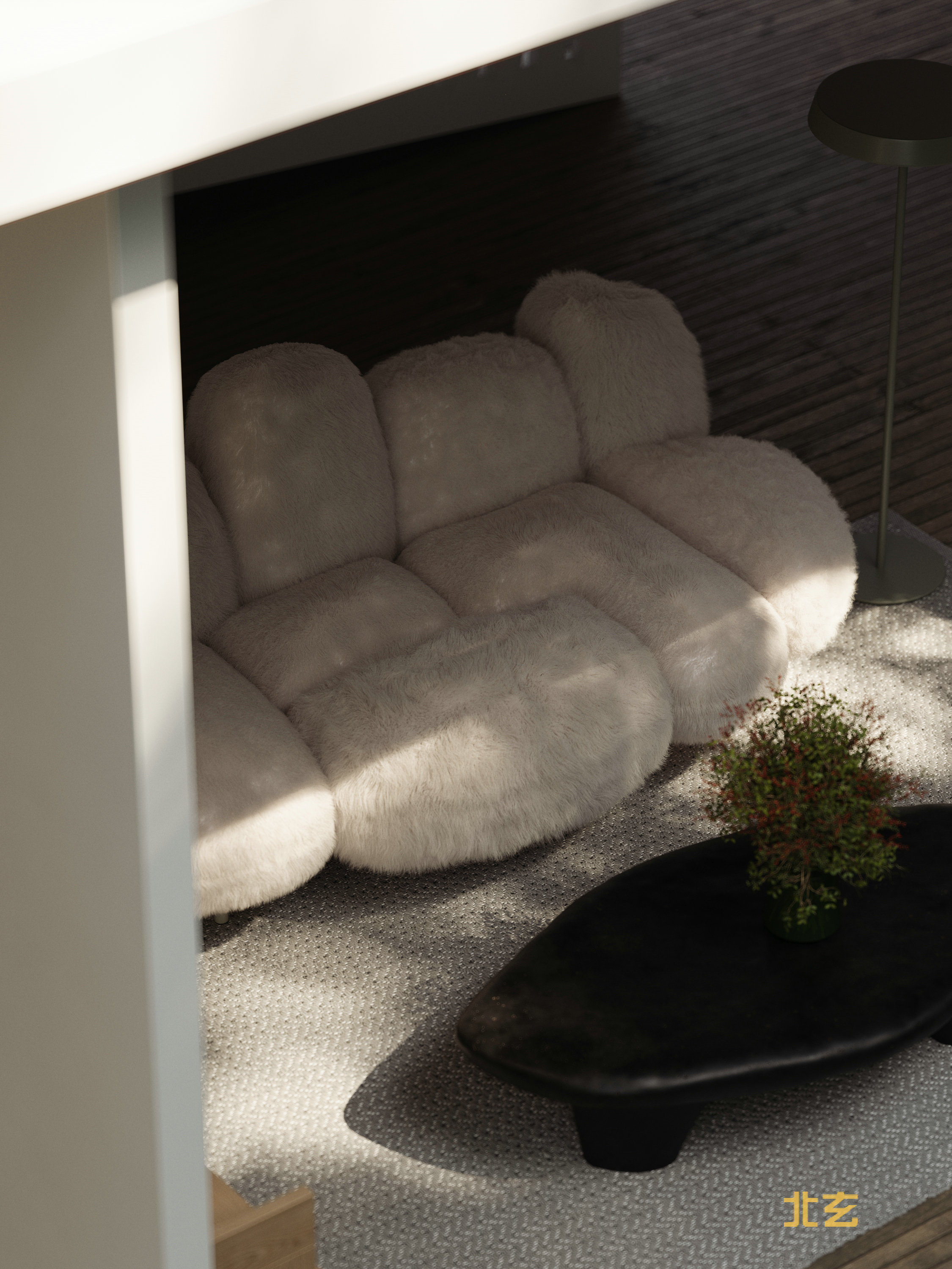 上海北玄/北玄教育/室内外别墅渲染-11