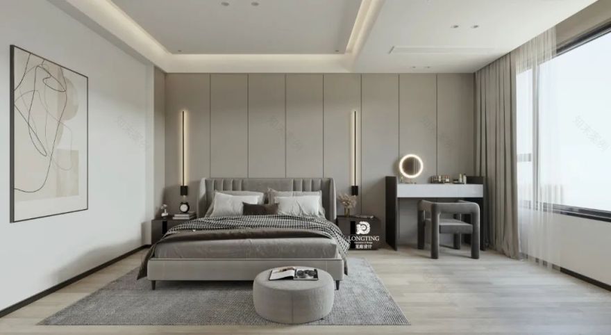 碧桂园·滨湖城现代简约风家居空间丨李海涛,詹金英-72