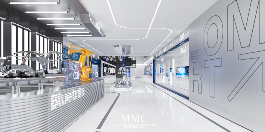 宁波蓝卓工业互联网展厅设计丨中国宁波丨MMC X 宁波科导文化科技-47