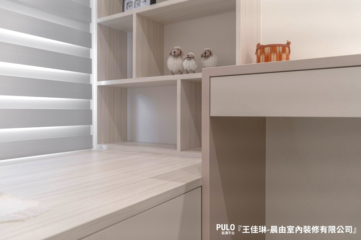 台南20坪全新屋室内设计装潢丨中国台南丨晨由室内装修有限公司（设计师王佳琳）-90