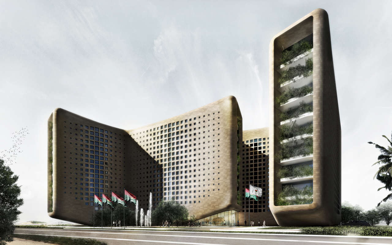 财政部办公楼 · Burkona Faso 的简约办公空间-4