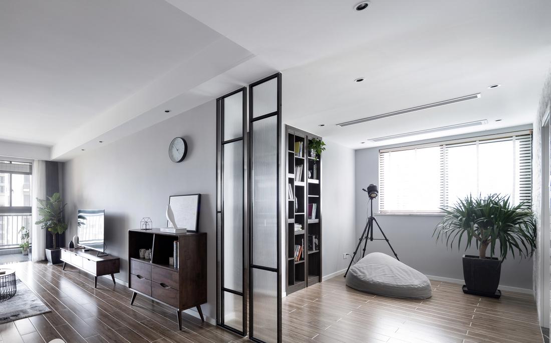 1890 平层设计 | 简约都市风，优化空间采光与互动-13