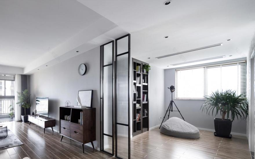 1890 平层设计 | 简约都市风,优化空间采光与互动-13