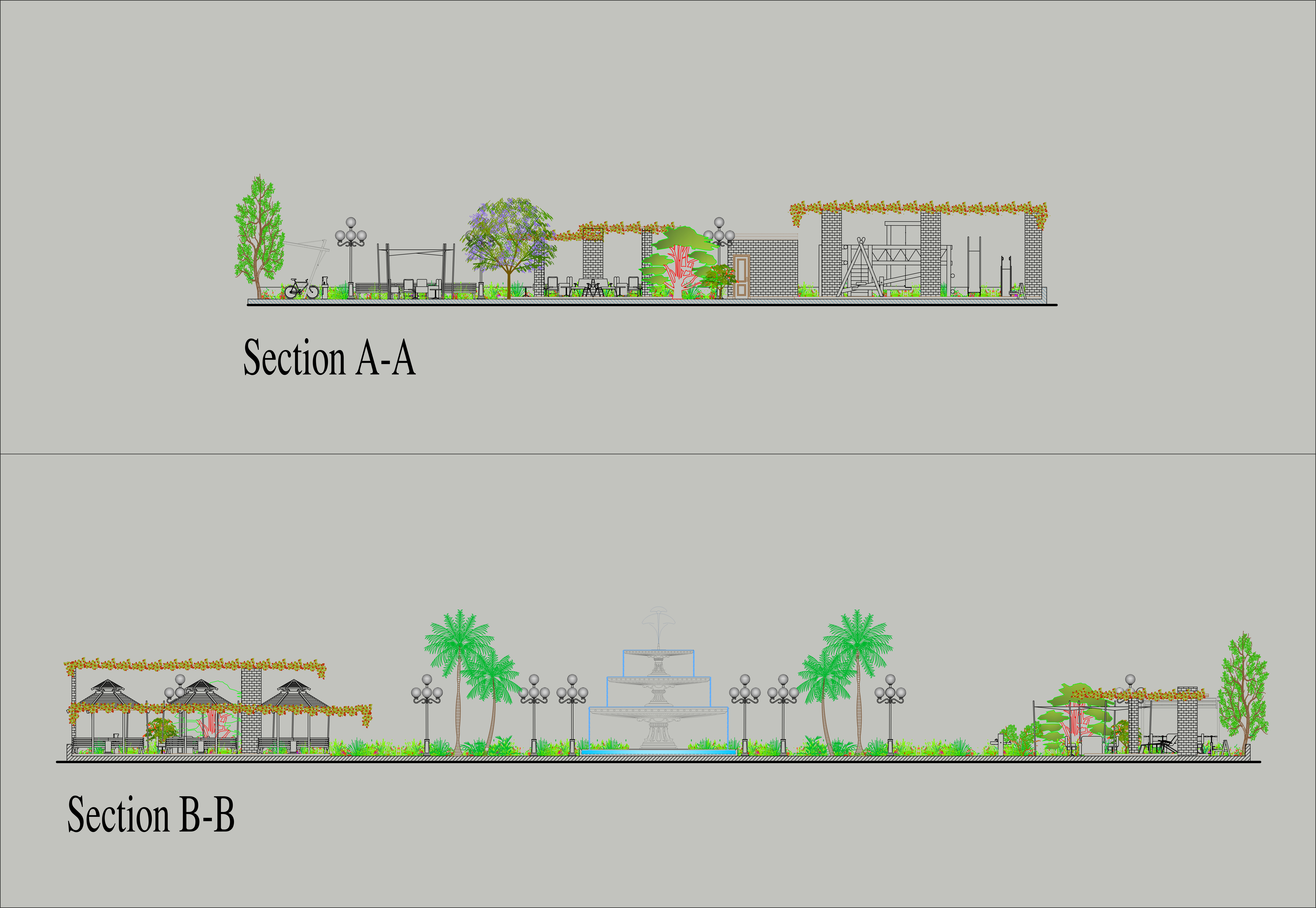 Collection of Site coordination Projects – 2D CAD-2