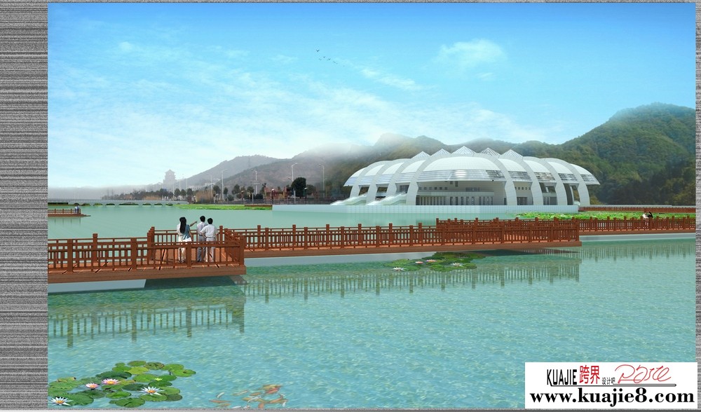 武当山新区 太极湖栈道景观-10